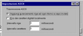 Esempio una stringa viene scritta da tastiera. Quando si riceve il carattere di invio \n, la stringa viene visualizzata.