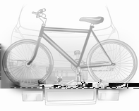 Oggetti e bagagli 59 Fissare una bicicletta al sistema di trasporto posteriore Fissare la pedivella ruotando l'apposita vite al fissaggio della pedivella. Posizionare la bicicletta.