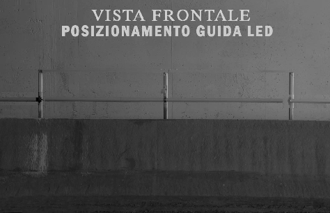 ELETTRONICA GELBISON srl. GUIDA LUMINOSA A LED PER ILLUMINAZIONE DI SICUREZZA-EVACUAZIONE IN GALLERIE STRADALI e FERROVIARIE (Conforme Linee Guida ANAS Nov.