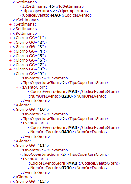 Gestione Dichiarazione FLUSSO UNIEMENS All'interno della Gestione UNIEMENS le informazioni relative al congedo parentale sono riportate all'interno della sezione [EventiGG.Amm.