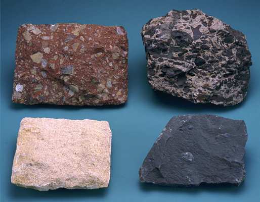 ROCCE SEDIMENTARIE: derivano dall accumulo di sedimenti Da Press & Siever Le rocce