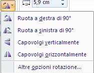 G. Pettarin - Presentation Modulo 6 - Nuova ECDL Gli Effetti per la forma Le caselle del gruppo Dimensioni permettono di indicare l altezza e la larghezza della forma.