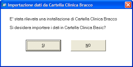 replica e adattamento degli stessi all interno della nuova struttura del Database di Cartella Clinica Basic.