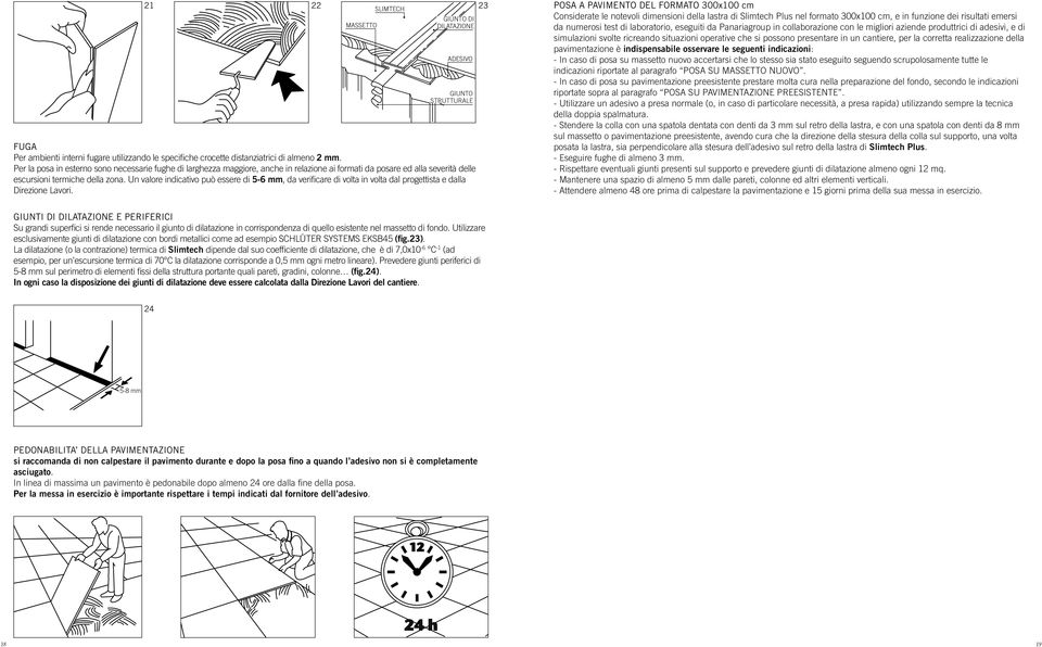 Un valore indicativo può essere di 5-6 mm, da verificare di volta in volta dal progettista e dalla Direzione Lavori.