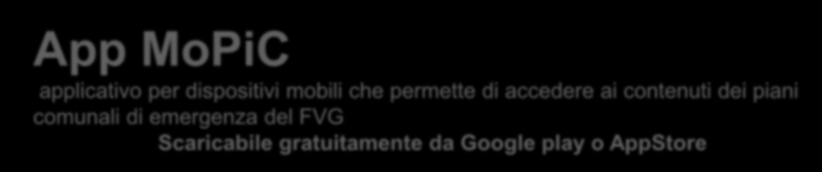 App MoPiC applicativo per dispositivi