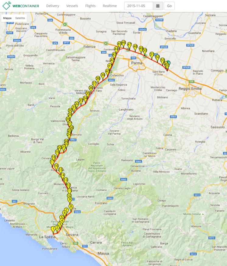 MONITORAGGIO TERRESTRE Fermata, sosta e nessun segnale GPS Questo segnale di avviso si attiva quando il veicolo sta continuando a comunicare la stessa