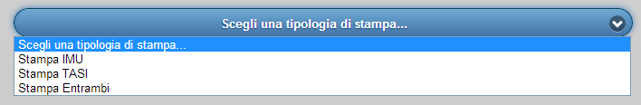 Modalità di stampa La possibilità di stampare il modello F24 si attiva solamente se sono stati inseriti degli immobili il cui dovuto sia superiore a zero, oppure all importo minimo previsto dal