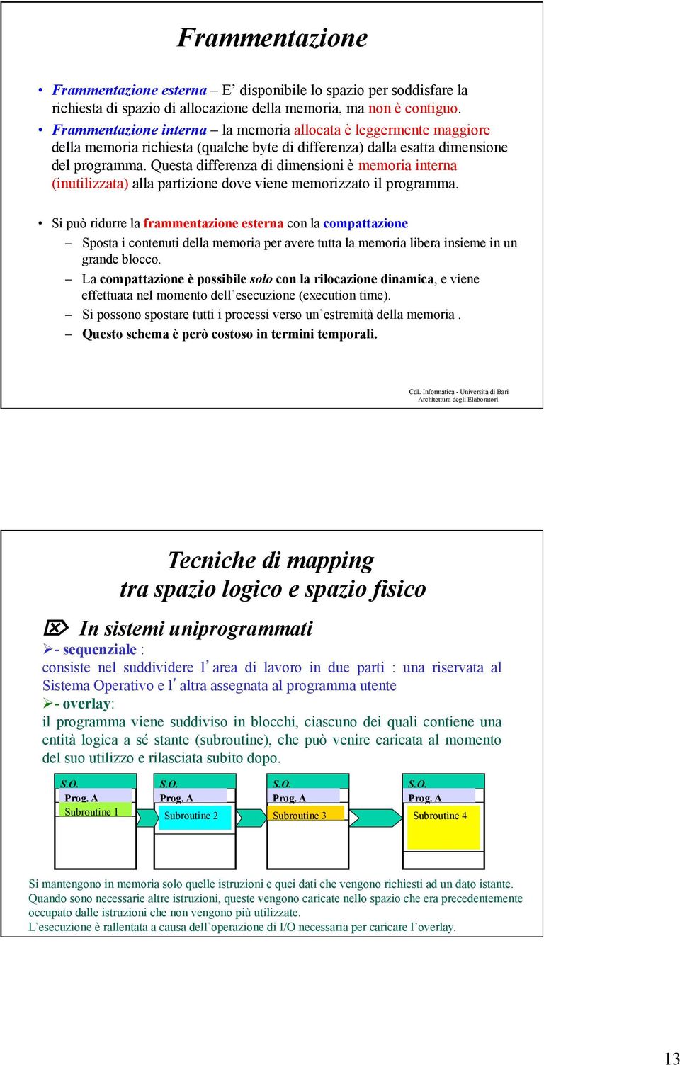 Questa differenza di dimensioni è memoria interna (inutilizzata) alla partizione dove viene memorizzato il programma.