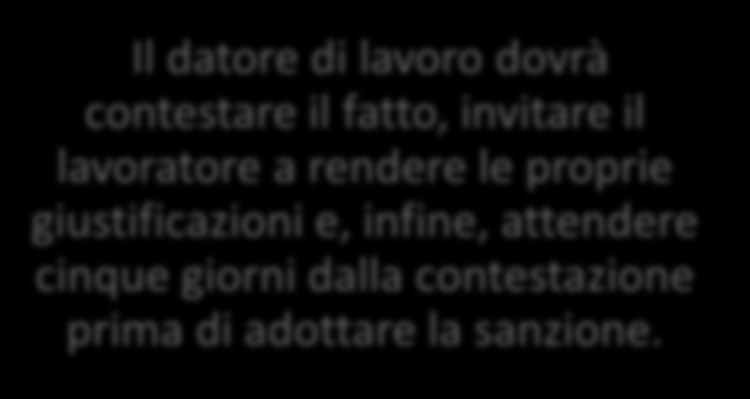 GIUSTA CAUSA il lavoratore ha commesso un fatto talmente grave che il rapporto di lavoro non può più continuare e quindi si interrompe senza necessità di preavviso Licenziamento disciplinare