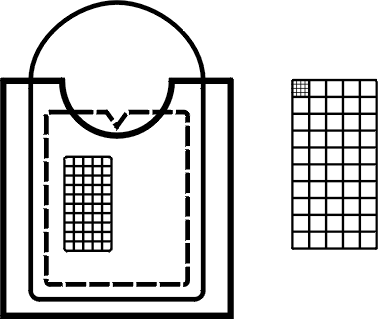 COME UTILIZZARE LA NUMERAZIONE / HOW TO USE THE NUMBERING Esempio: per l identificazione dei campioni dal n 131 al n 140 colorare il n 1 sul lato sinistro e il n 3 sul lato destro del vetrino.