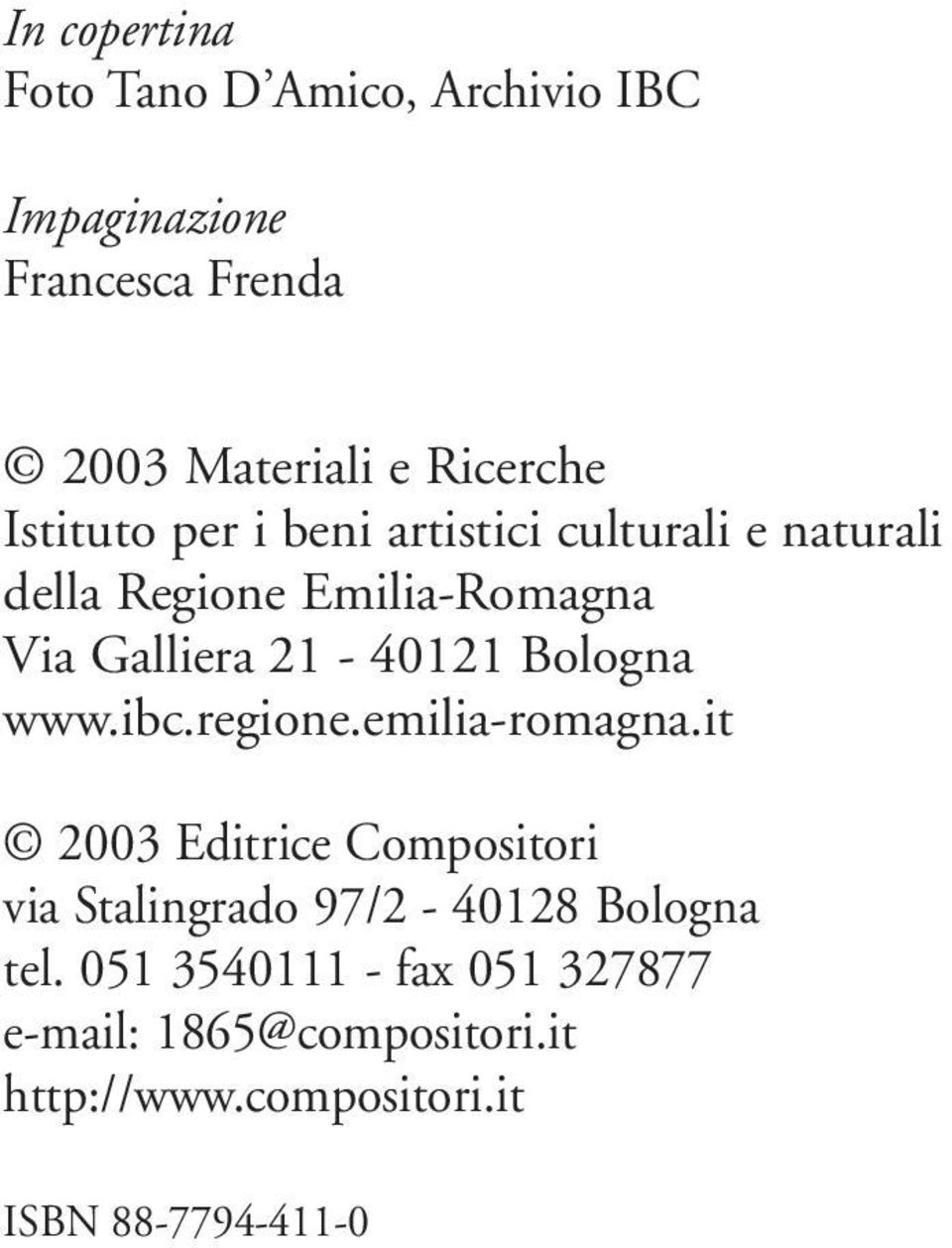 Bologna www.ibc.regione.emilia-romagna.