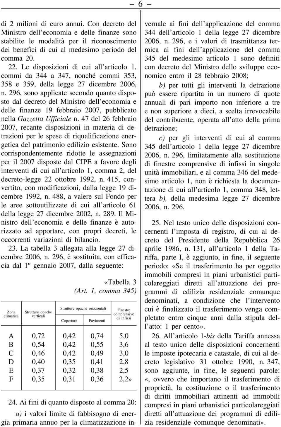 296, sono applicate secondo quanto disposto dal decreto del Ministro dell economia e delle finanze 19 febbraio 2007, pubblicato nella Gazzetta Ufficiale n.