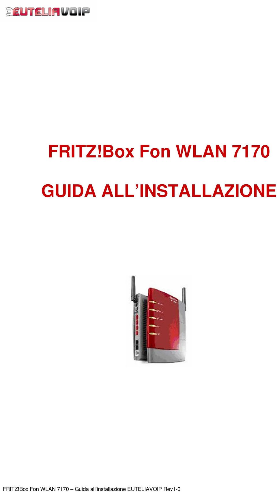 INSTALLAZIONE Box Fon WLAN