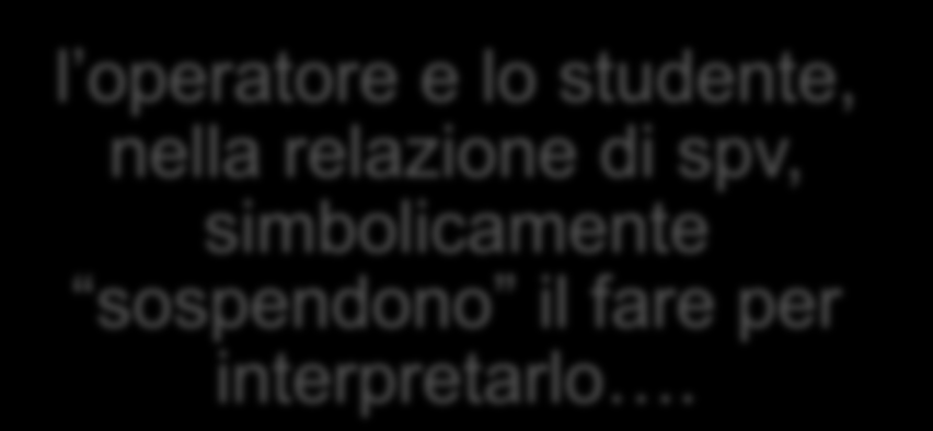 LA SEDE OPERATIVA luogo del fare, dell urgenza e dell emergenza, incontra il luogo del pensiero e della