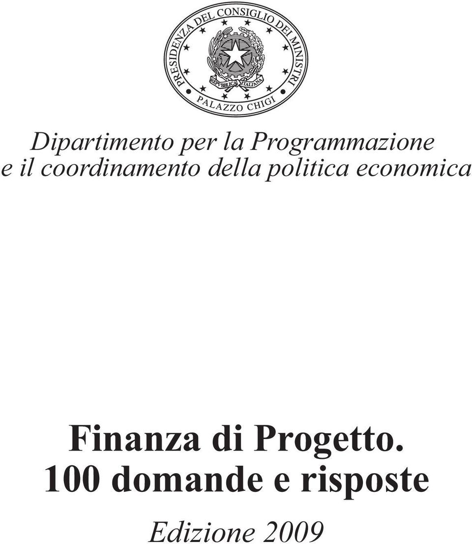 della politica economica Finanza