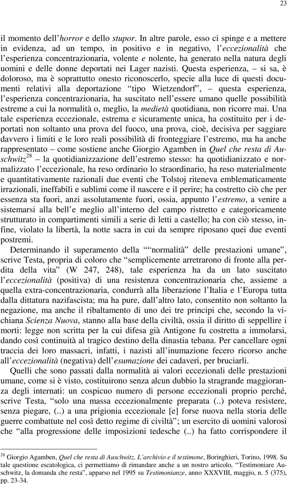 uomini e delle donne deportati nei Lager nazisti.