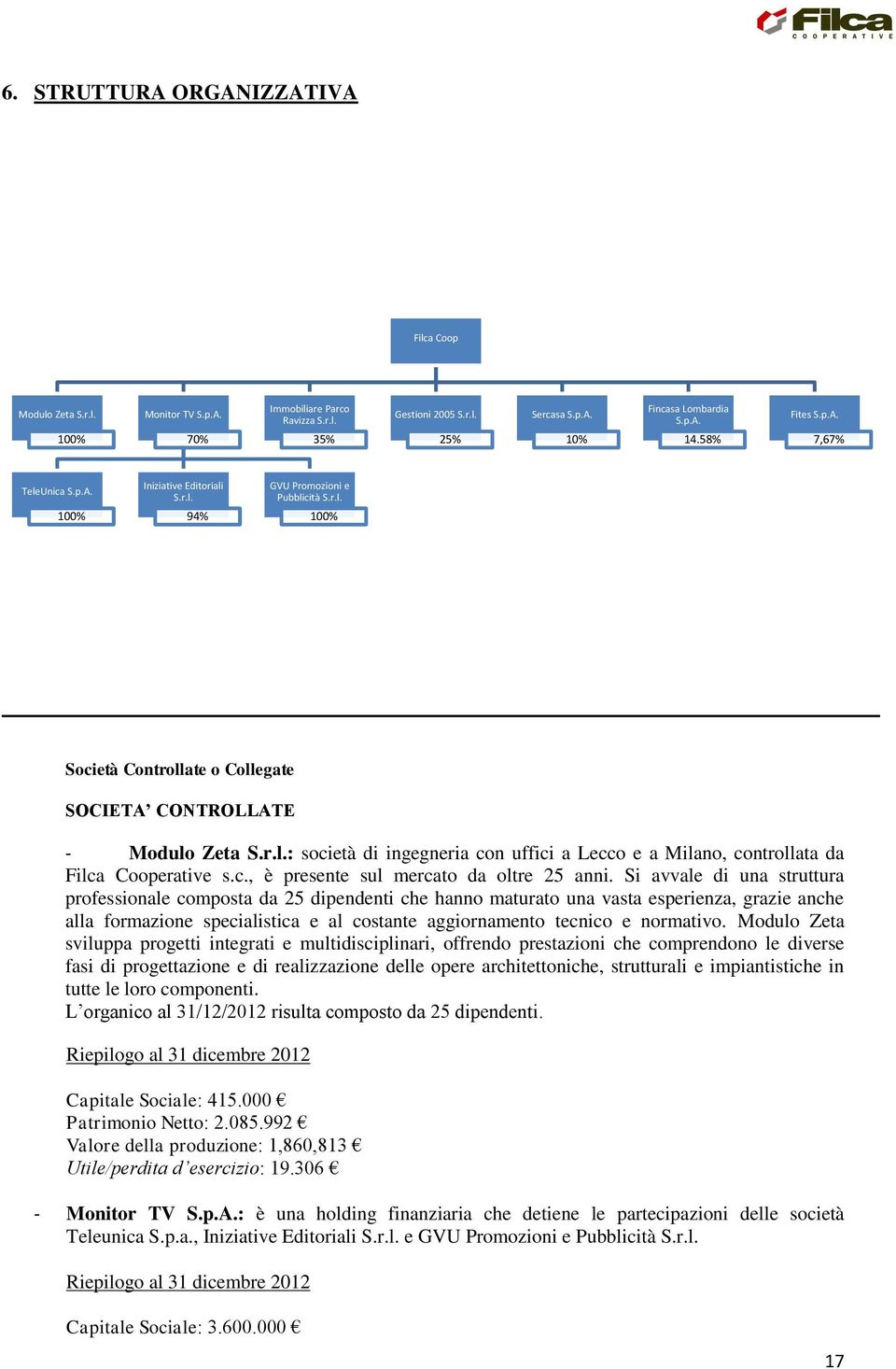 c., è presente sul mercato da oltre 25 anni.