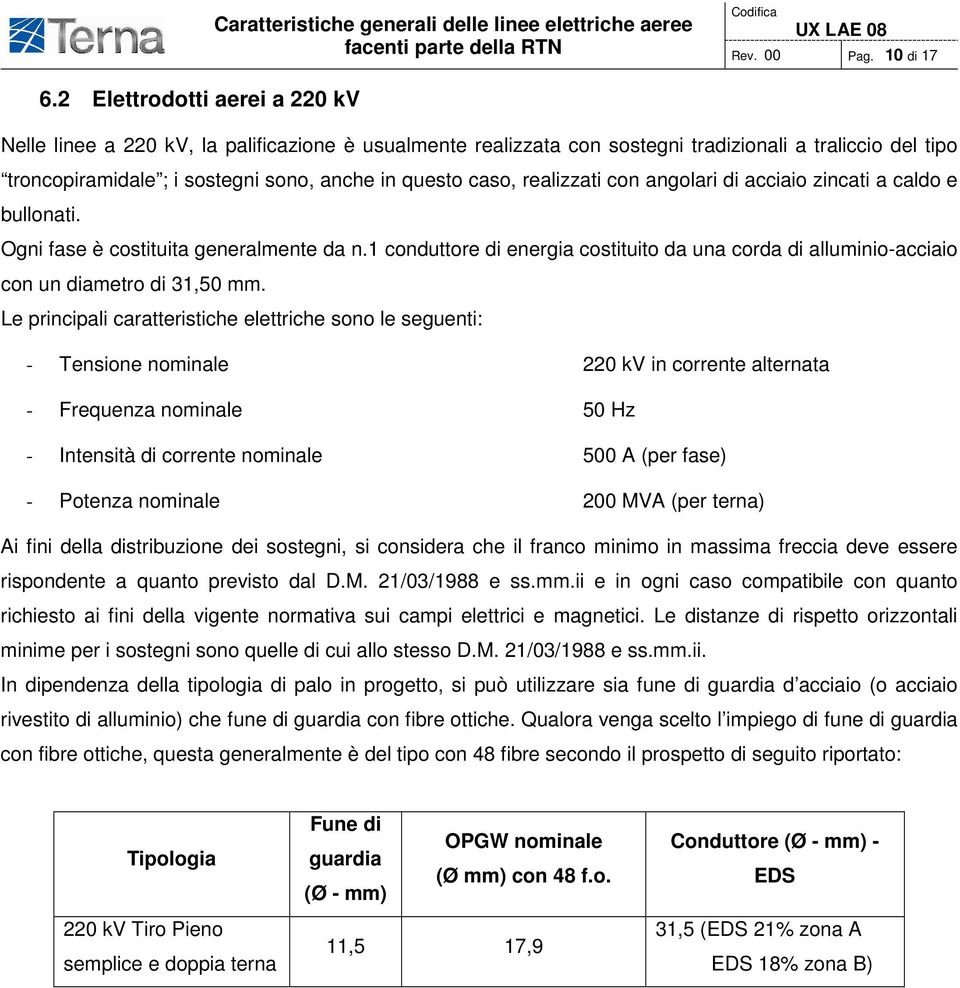 realizzati con angolari di acciaio zincati a caldo e bullonati. Ogni fase è costituita generalmente da n.