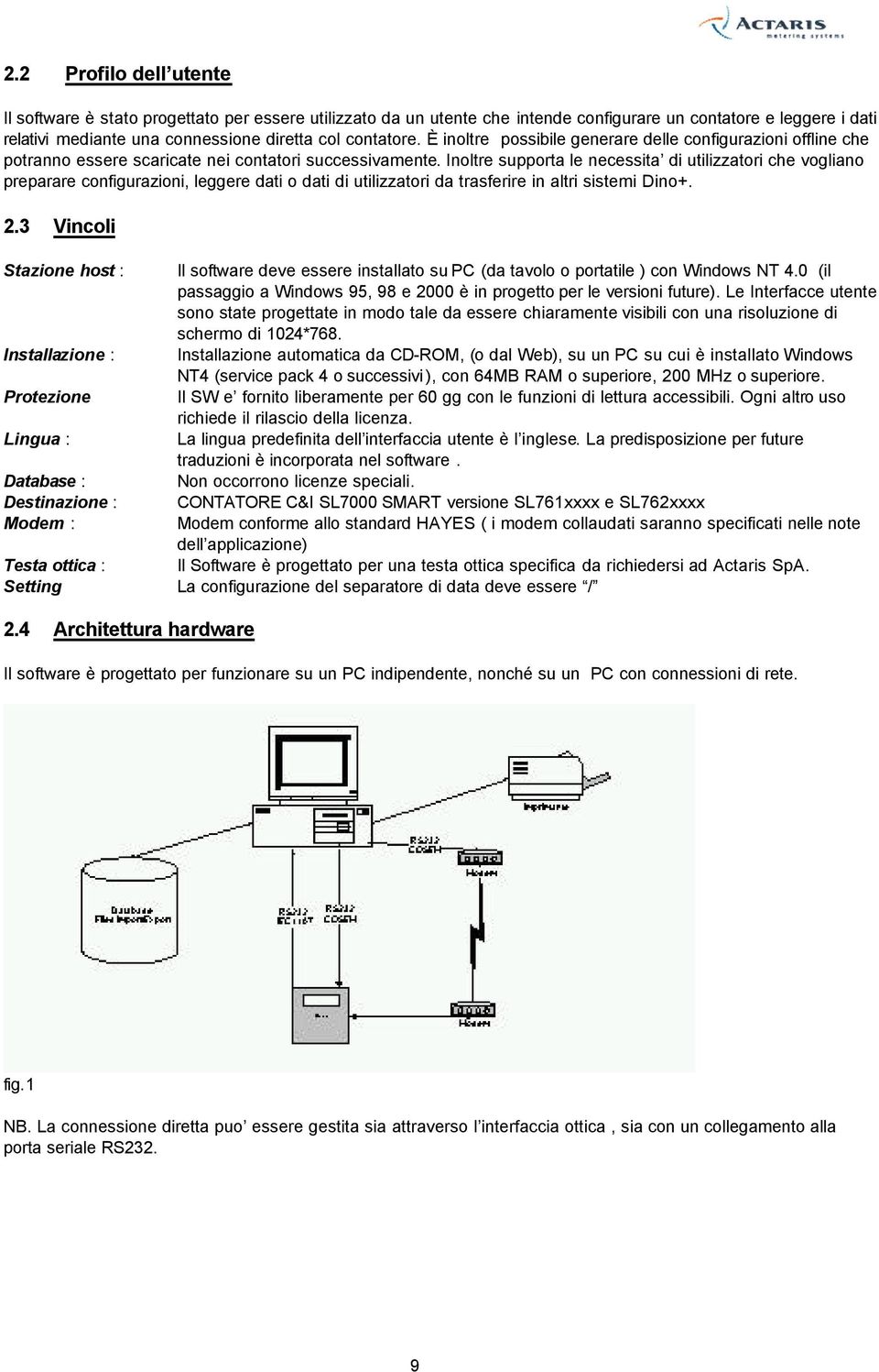 Inoltre supporta le necessita di utilizzatori che vogliano preparare configurazioni, leggere dati o dati di utilizzatori da trasferire in altri sistemi Dino+. 2.