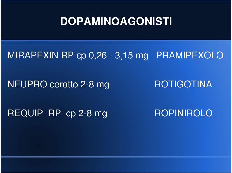 NEUPRO cerotto 2-8 mg