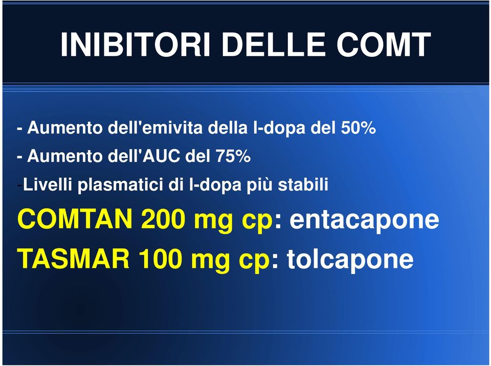 -Livelli plasmatici di l-dopa più stabili