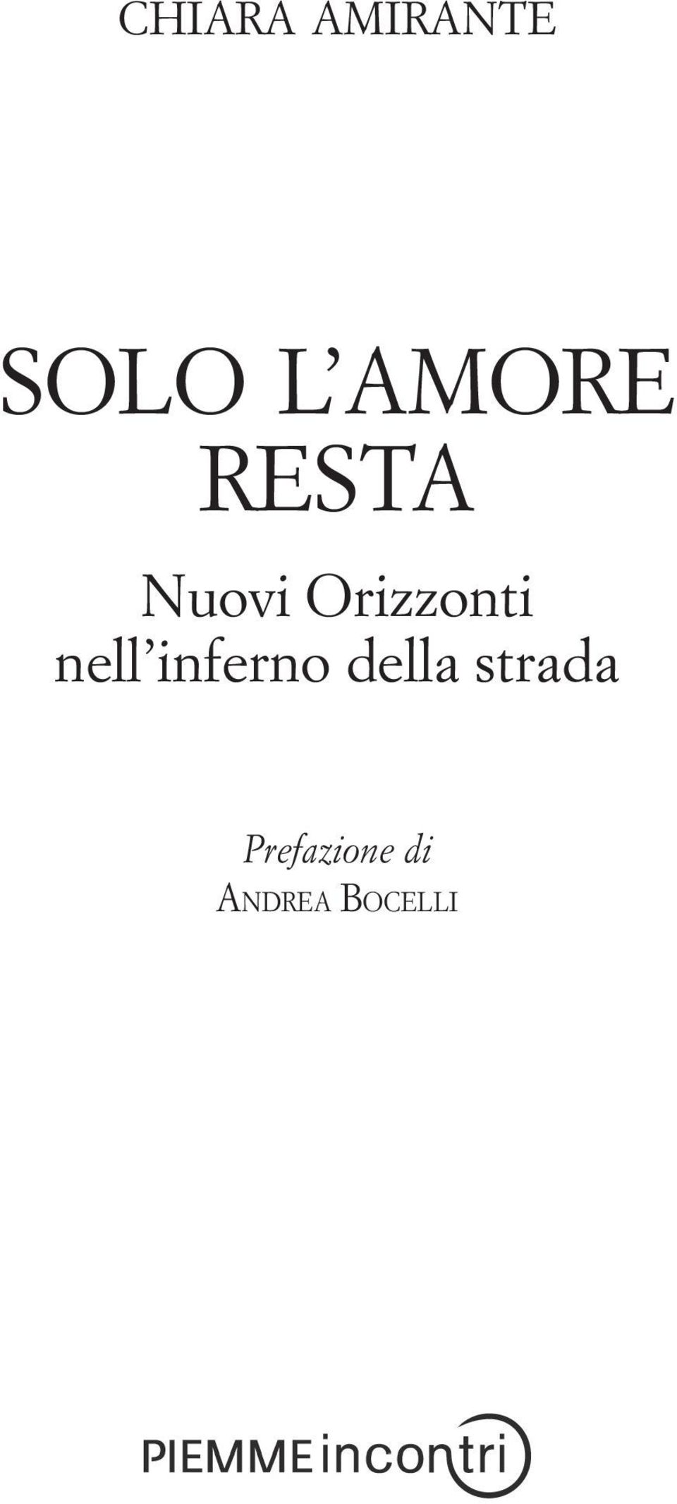 Orizzonti nell inferno