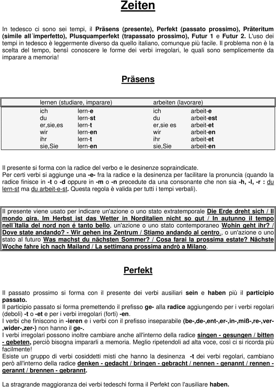 Il problema non è la scelta del tempo, bensì conoscere le forme dei verbi irregolari, le quali sono semplicemente da imparare a memoria!