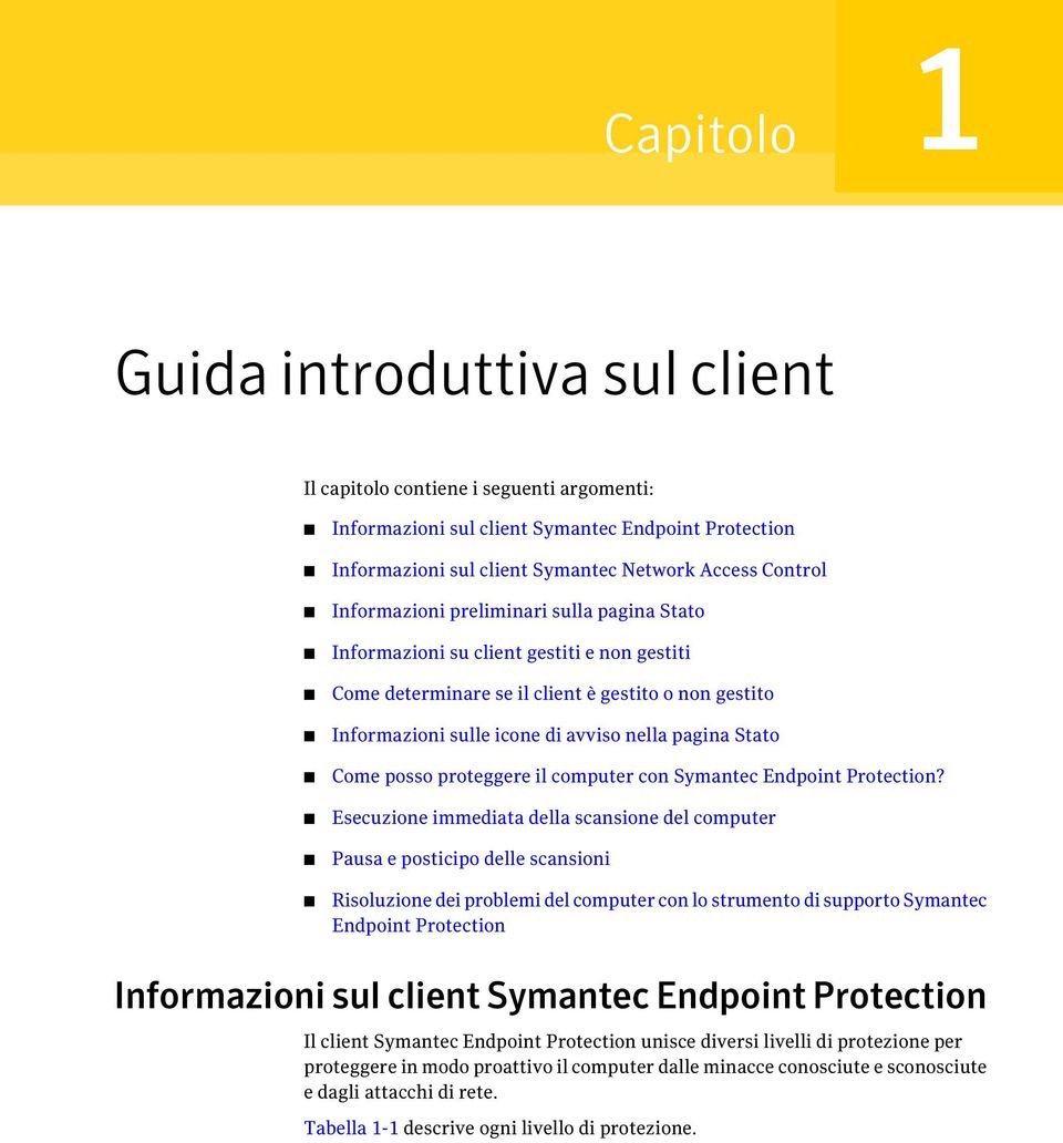Come posso proteggere il computer con Symantec Endpoint Protection?