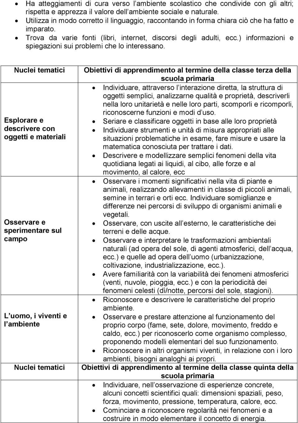 ) informazioni e spiegazioni sui problemi che lo interessano.