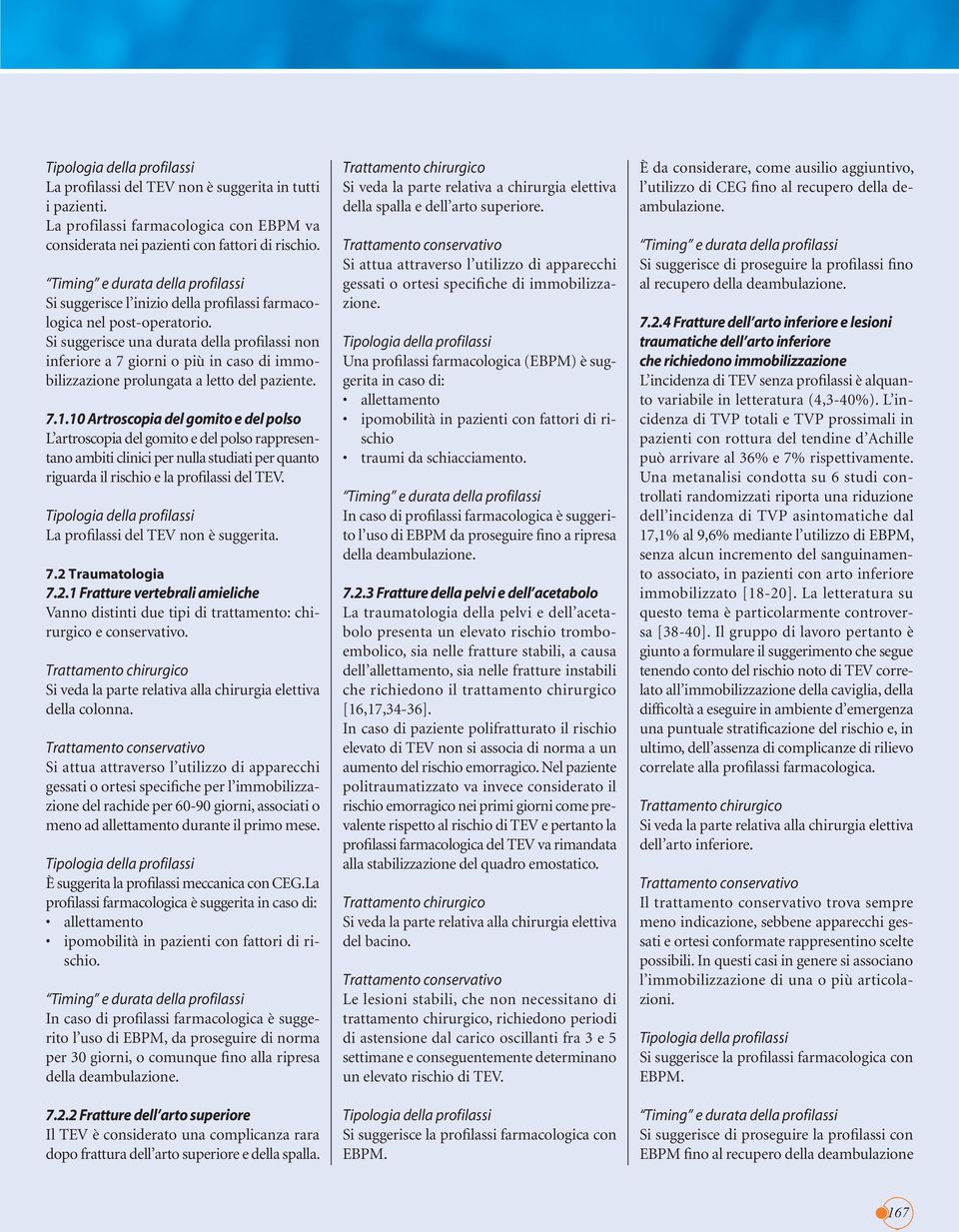 10 Artroscopia del gomito e del polso L artroscopia del gomito e del polso rappresentano ambiti clinici per nulla studiati per quanto riguarda il rischio e la profilassi del TEV.