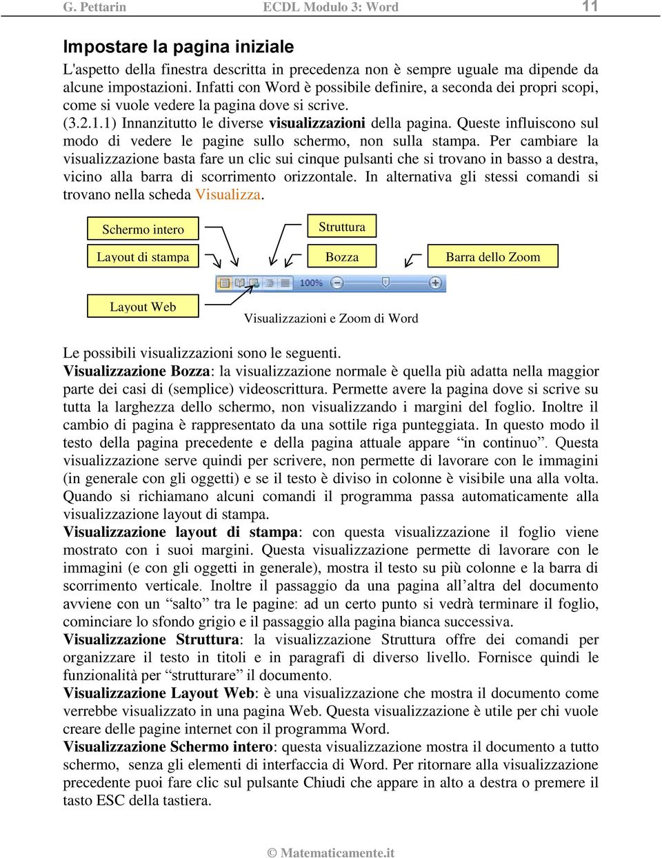 Queste influiscono sul modo di vedere le pagine sullo schermo, non sulla stampa.