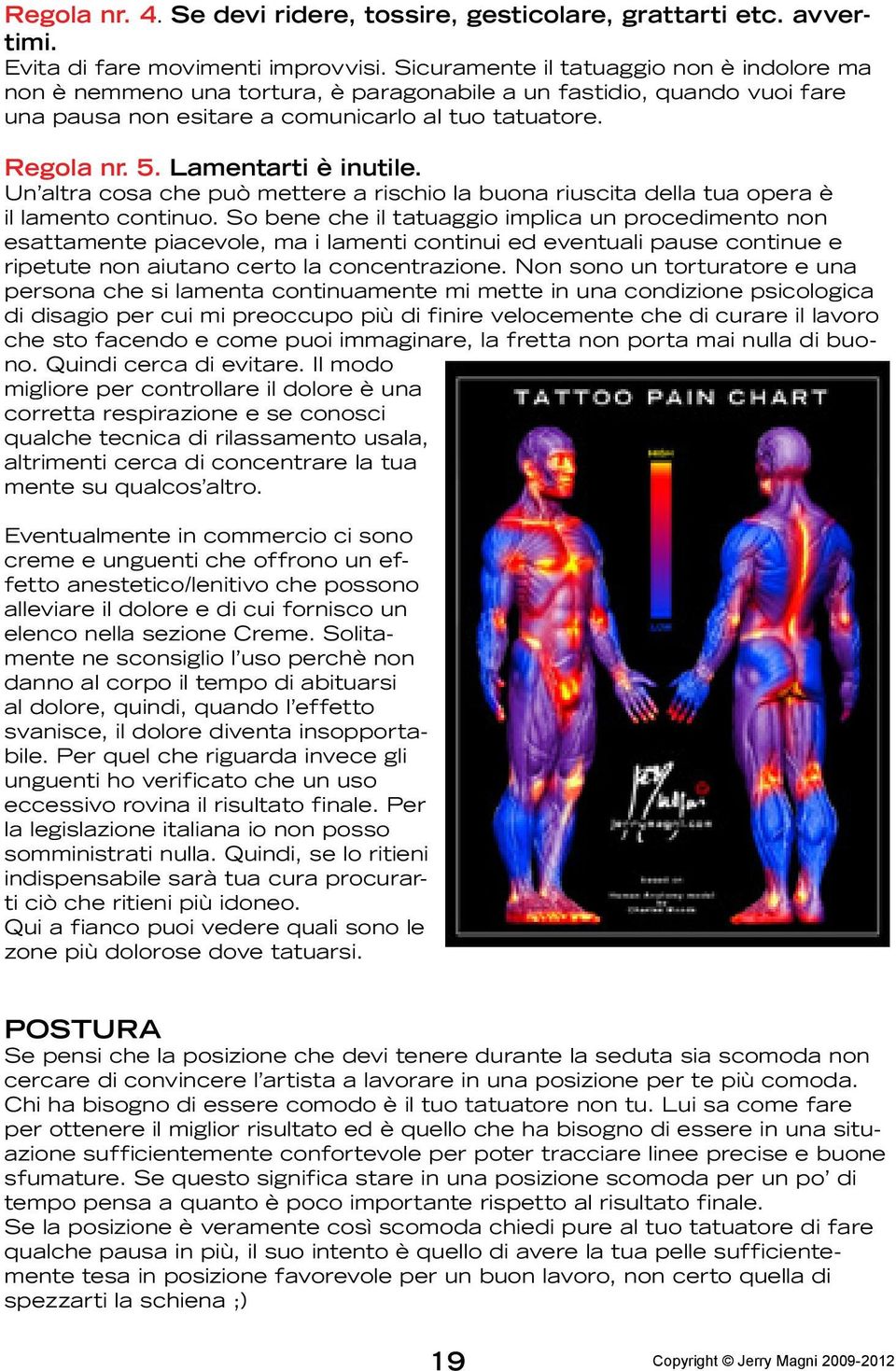 Lamentarti è inutile. Un altra cosa che può mettere a rischio la buona riuscita della tua opera è il lamento continuo.