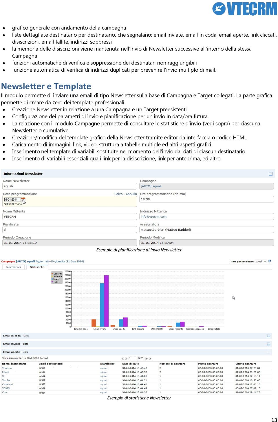 destinatari non raggiungibili funzione automatica di verifica di indirizzi duplicati per prevenire l invio multiplo di mail.