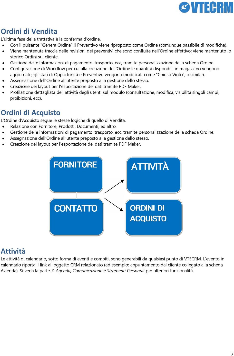 Gestione delle informazioni di pagamento, trasporto, ecc, tramite personalizzazione della scheda Ordine.