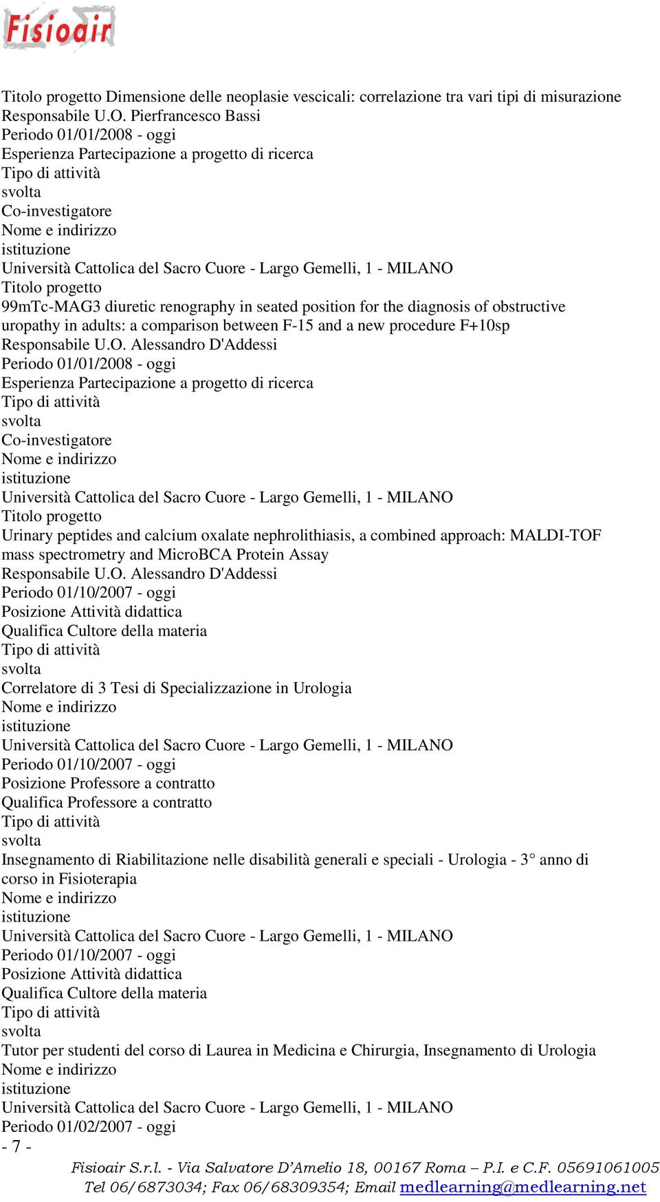 F+10sp Responsabile U.O.