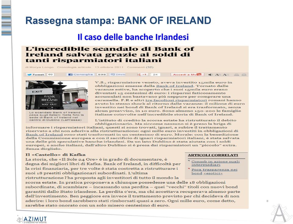 IRELAND Il caso