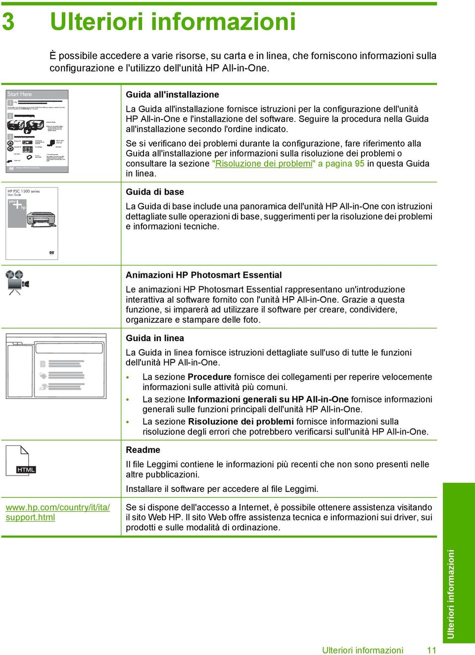 Seguire la procedura nella Guida all'installazione secondo l'ordine indicato.