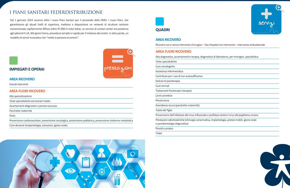 000 in tutta Italia), un servizio di contact center ed assistenza agli aderenti h.24, 365 giorni l anno, procedure semplici e rapide per il rimborso dei sinistri.