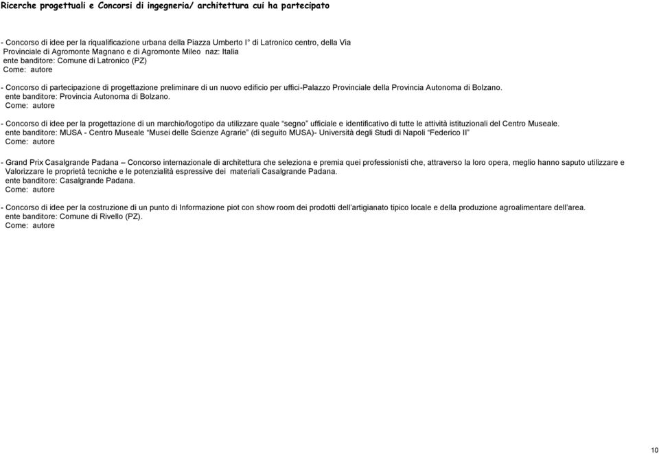 uffici-palazzo Provinciale della Provincia Autonoma di Bolzano. ente banditore: Provincia Autonoma di Bolzano.