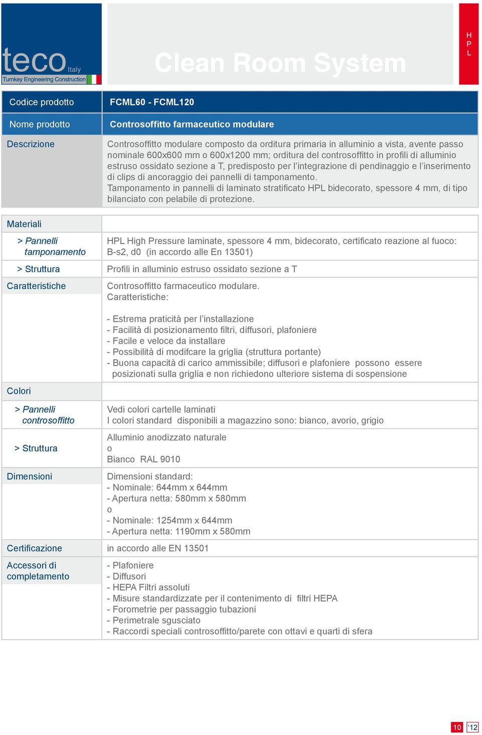 Tamponamento in pannelli di laminato stratificato HP bidecorato, spessore 4 mm, di tipo bilanciato con pelabile di protezione.