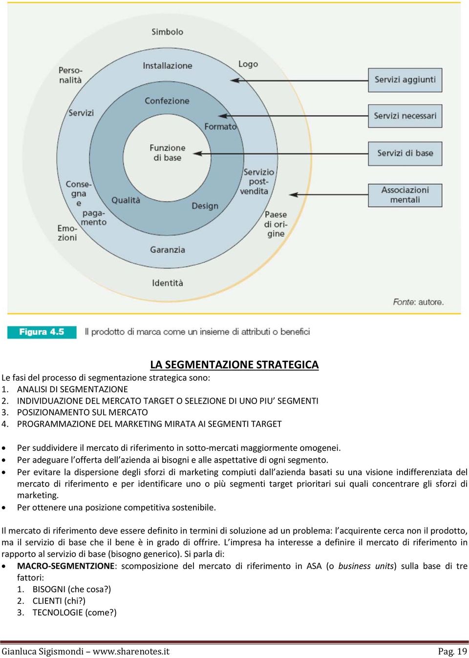 Per adeguare l offerta dell azienda ai bisogni e alle aspettative di ogni segmento.