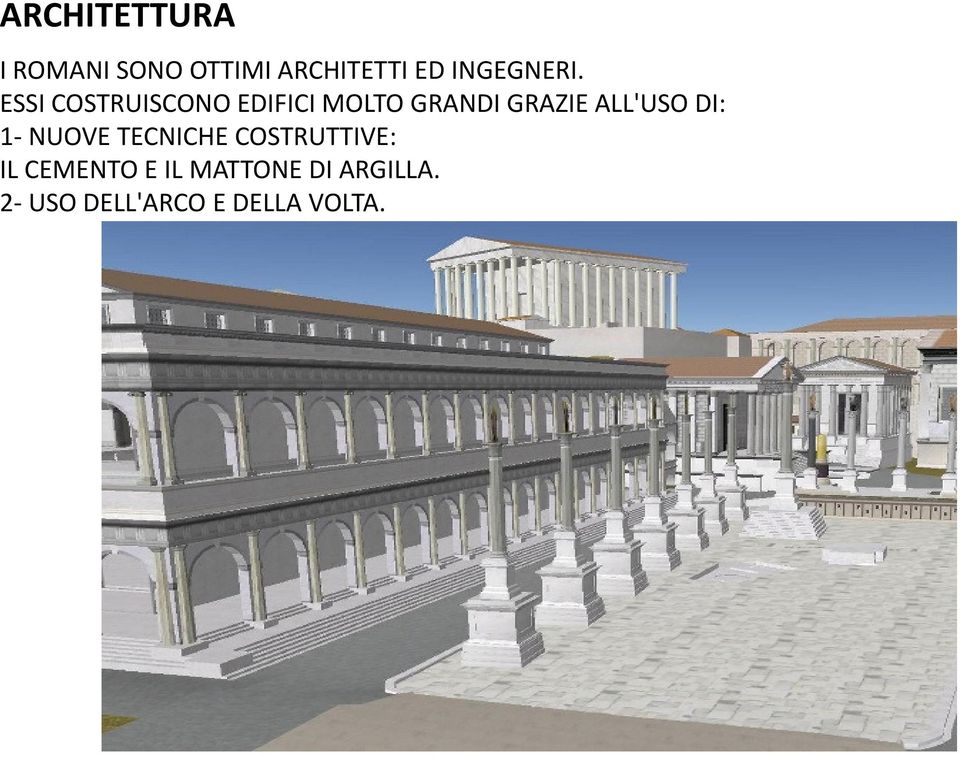 ESSI COSTRUISCONO EDIFICI MOLTO GRANDI GRAZIE ALL'USO