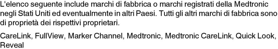 Tutti gli altri marchi di fabbrica sono di proprietà dei rispettivi