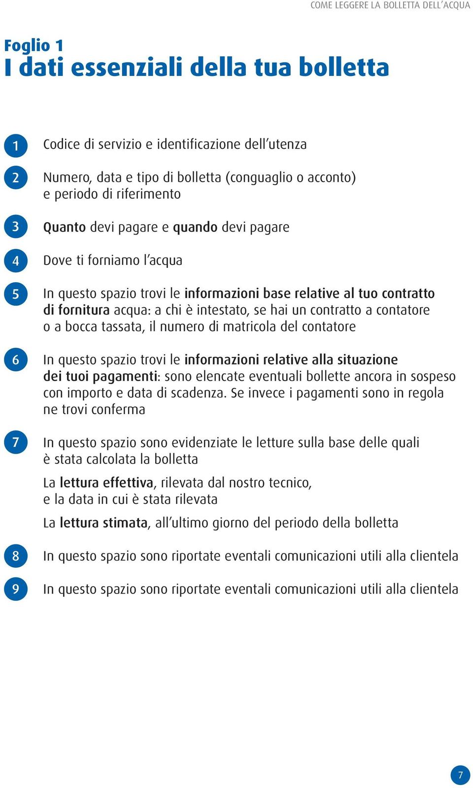 hai un contratto a contatore o a bocca tassata, il numero di matricola del contatore In questo spazio trovi le informazioni relative alla situazione dei tuoi pagamenti: sono elencate eventuali