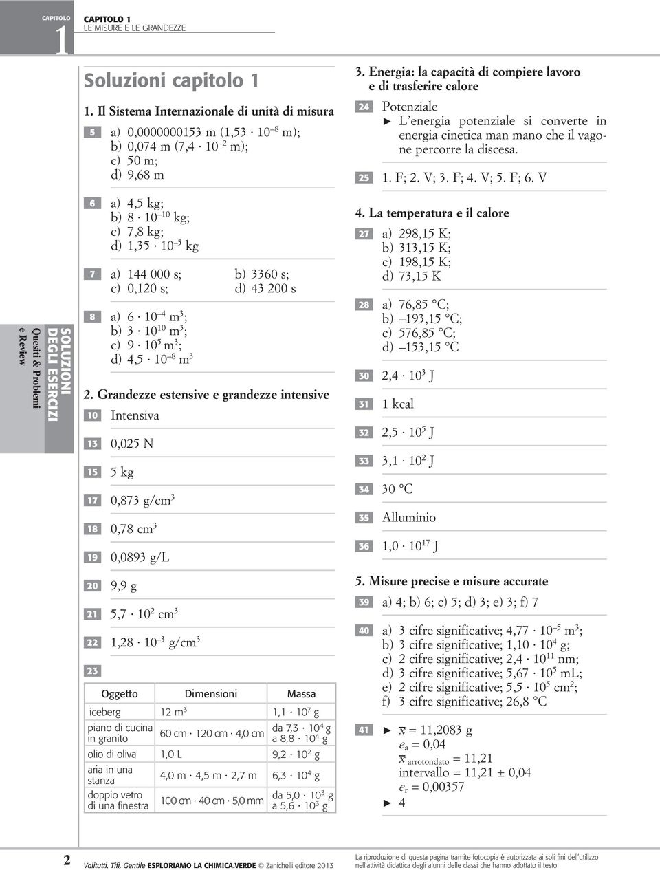 V; 5. F; 6. V 6 a) 4,5 kg; b) 8 10 10 kg; c) 7,8 kg; d) 1,35 10 5 kg 7 a) 144 000 s; b) 3360 s; c) 0,120 s; d) 43 200 s 8 a) 6 10 4 m 3 ; b) 3 10 10 m 3 ; c) 9 10 5 m 3 ; d) 4,5 10 8 m 3 2.