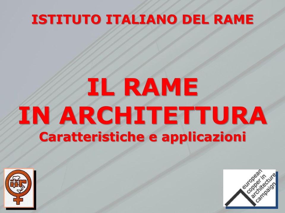 ARCHITETTURA