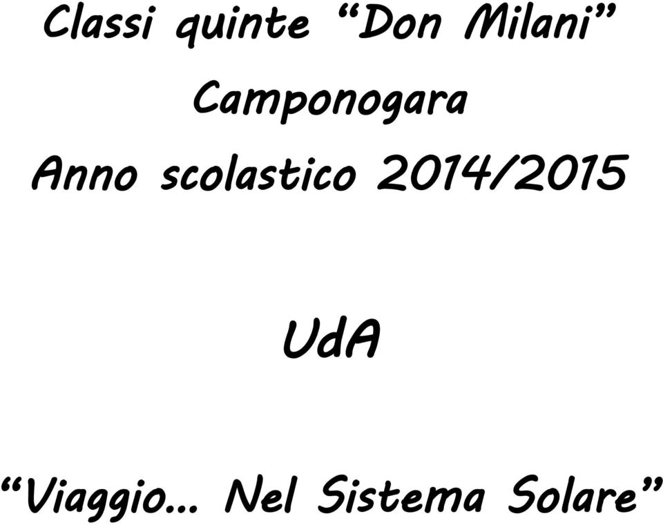 scolastico 2014/2015