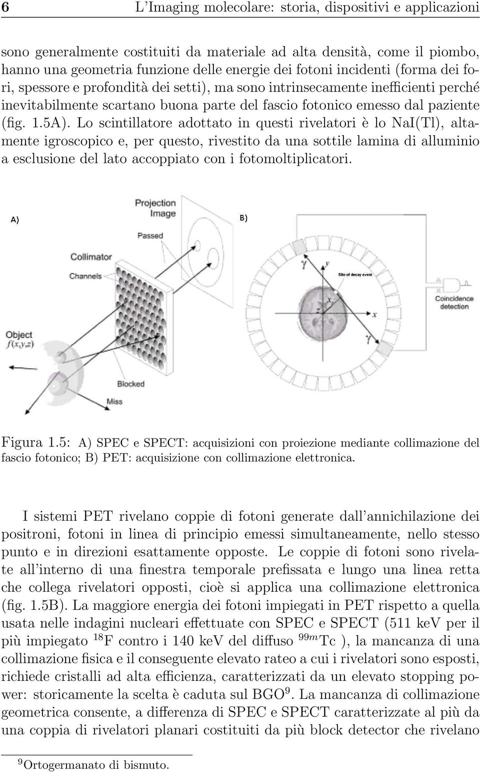 Lo scintillatore adottato in questi rivelatori è lo NaI(Tl), altamente igroscopico e, per questo, rivestito da una sottile lamina di alluminio a esclusione del lato accoppiato con i