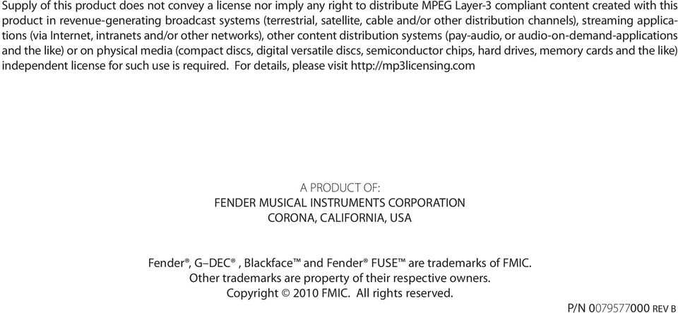 audio-on-demand-applications and the like) or on physical media (compact discs, digital versatile discs, semiconductor chips, hard drives, memory cards and the like) independent license for such use