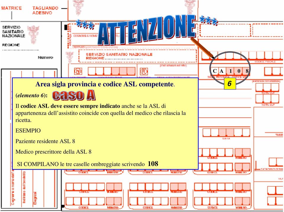 assistito coincide con quella del medico che rilascia la ricetta.